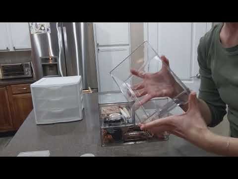 P.E.T. Stackable Drawers Review | Clear & Customizable Storage