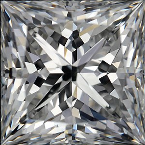 Princess Cut Cubic Zirconia Loose Stones 5A Quality