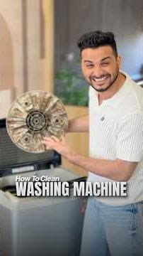 Washing Machine Cleaner l What Your Washing Machine CLEANING Routine Is Missing #houmeindia