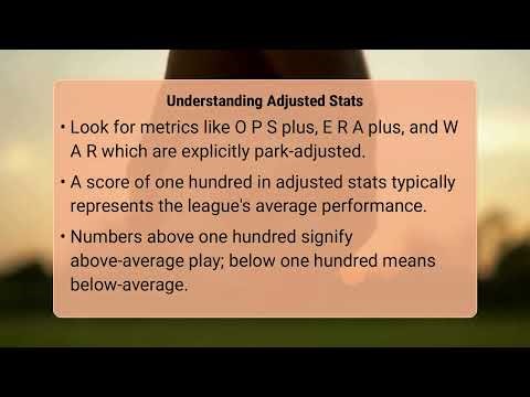 Why Normalize Player Stats For WAR?