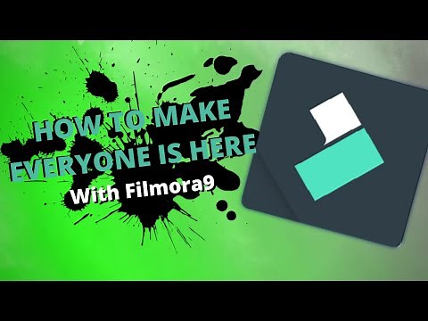 How To Make Everyone Is Here/Smash Bros Meme in Filmora9