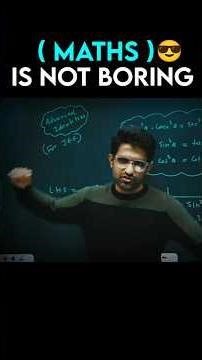 Is the Person Who is Boring 🤯 | Maths Is Beautiful ❤️