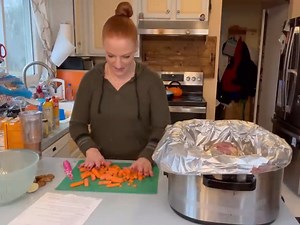 2.8K views · 40 reactions | Hey, pals!  Delight your taste buds with our Tuesday Tutorial featuring a mouthwatering Ham Bone Soup prepared in the slow cooker. 北 Bon Appétit! Welcome To The Chaos and happy cooking! 拾️ #HappyHolidays #FamilyTime #RecipeMagic | Dougherty Dozen | Facebook