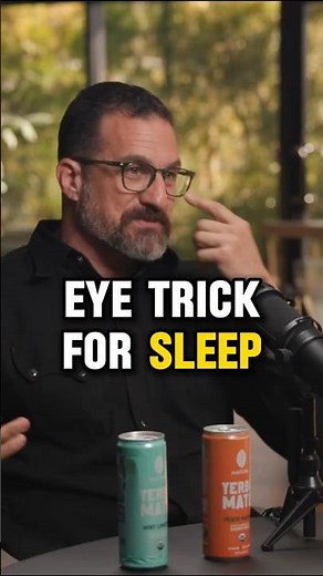 This Eye Movement Could Help You Fall Asleep | Dr. Andrew Huberman & Tim Ferriss