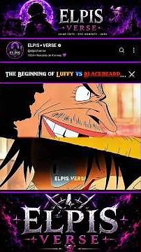 「 Introduction Of Blackbeard and Meeting Luffy 」 #onepiece #luffy #zoro #elpisverse #shorts #day13