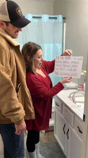 This scavenger hunt proposal will melt your heart