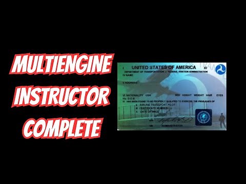 PASS Your Multi Engine Instructor Checkride with Ease!