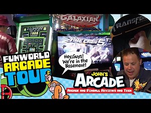 FUNWORLD Arcade Tour - Nashua, NH - Galaxian 3, Time Crisis 5, Doodle Jump Arcade, and more!