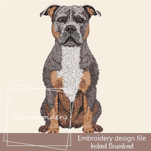 Pitbull Dog Embroidery Design, Cute Bull Terrier Dog Embroidery File, Pitbull Dog Lover Machine Embroidery Pit Bull Mom Embroidery Pattern - Etsy
