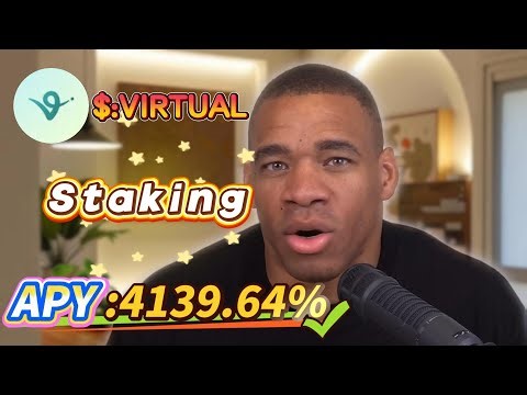 📊 Solana VIRTUAL staking tutorial revealed — high 4139.64% APY and consistent rewards explained!