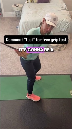 Comment TEST for free grip test Your hand position controls everything — face, path, and swing shape