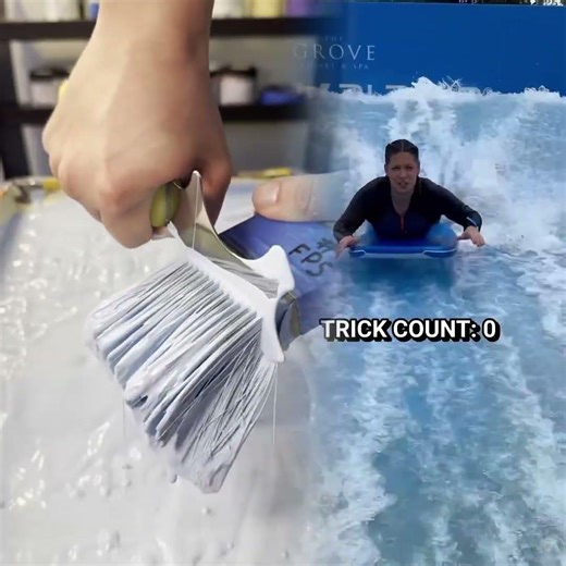 Christen Attempted The SURF MACHINE Again! Was She FINALLY Able To BEAT IT #shorts #tiktokuni