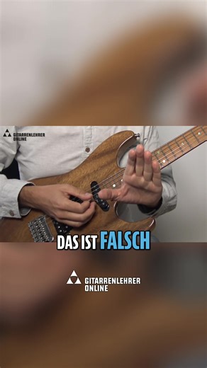 Vermeide unbedingt Picking-Bewegungen aus dem Daumengelenk! 🎸 #gitarrenlehreronline