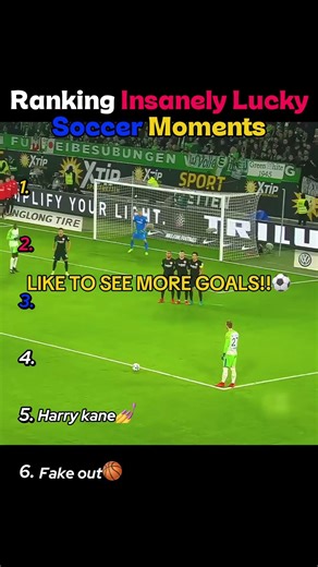 Ranking the Most Satisfying & Lucky Football Goals 🤯⚽ #shorts #football #luckygoals #satisfying