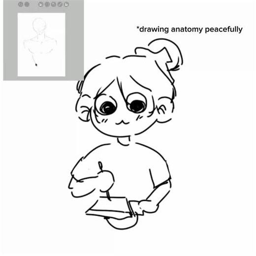 drawing him blushing #anatomy #digital #doodle #artist #fyp