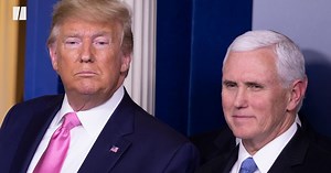 Trump Defends ‘Hang Mike Pence’ Chants