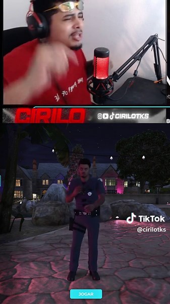 Cirilo no FreeStyle! Flow monstro | #cirilotks #paulinholoko #Paulinho #peb #yuri22 #gta #rp #fivem