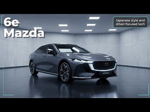 The NEW Mazda 6e is Stunning! Should Tesla Be Worried? [First Look] [Full Specs] [4K]