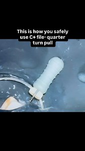 C files are really good for calcified canals but you need to use them differently to K files They have a variable taper and a cutting tip #CPLUSFILES #MyfavouriteFiles #calcifiedCanals | Specialist Endo Sydney- Clinical hacks