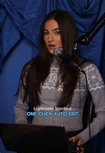 Auto tone shortcut in lightroom 💙 #lightroom #photographytip