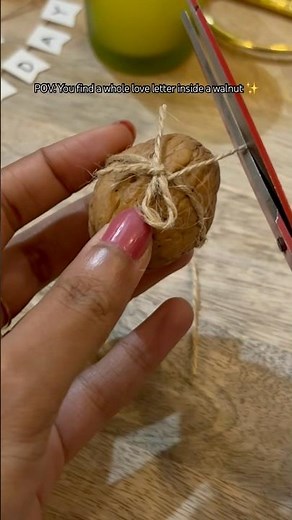 Walnut shell DIY ideas ✨❤️ valentines diy ✨ walnut shell crafts #bestoutofwastecraft #diy