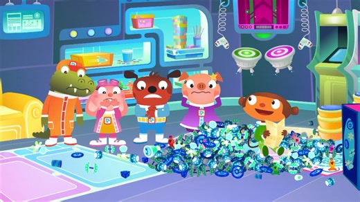 Astroblast S01:E11 - What a Mess! / Beck and Call