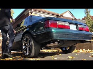 Foxbody Mustang cold start and idle.