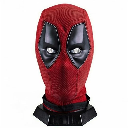 Deadpool Inspired Mask Full Head Cosplay Mask Red Black Superhero Mask Halloween Costume Prop Comic Convention Costume Adult - Etsy