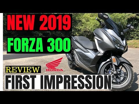 2019 HONDA FORZA 300 | Review | first impression
