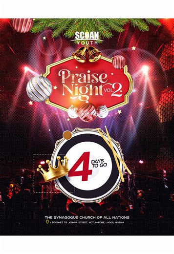 Join the Exciting Youth Praise Event at SCOAN