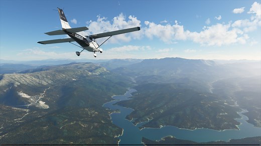 「Microsoft Flight Simulator」レビュー 2PBクラスのデータでシミュレートされた地球上を縦横無尽に飛ぶ爽快感を3画面モニターで堪能する Microsoft Flight Simulator