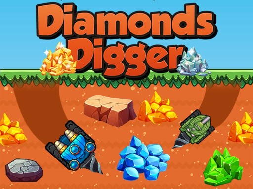 Play Diamonds Digger | Free Online  Games. KidzSearch.com