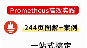Prometheus高效实践，244页图解 案例一站式搞定！