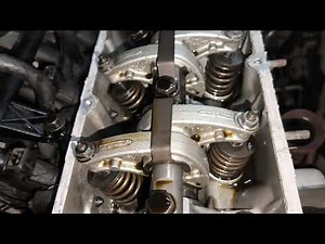 K7M engine valve adjustment important tip