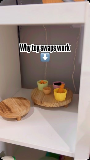 Toy rotation is a sanity-saver! It refreshes play, reduces clutter, and helps toddlers engage deeply. This month, I’ve added a little Easter magic into our toy shelf—with bunnies, eggs, and spring-inspired textures from our Bunny Bliss Creations and the Learning with Happy Hands Subscription Box. Stay tuned for our Sensory Play station update reel! ✨ I’m also loving the pegboard and carrot-posting toy from @lovevery.au (highly recommend 🙌). Less is more when toys have purpose! Who else rotates 