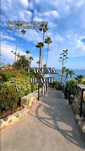 🇺🇸The Most Beautiful Stairs in Laguna Beach! 🌊✨