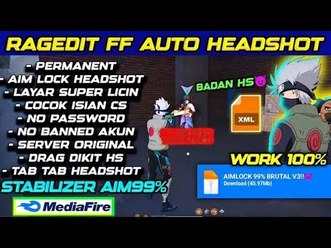 FILE NEMBAK BADAN HS 100%‼️ AIMLOCK AUTO HEADSHOT TERBARU OB51 2025 ANTI BANNED & ANTI SERVER CHEAT