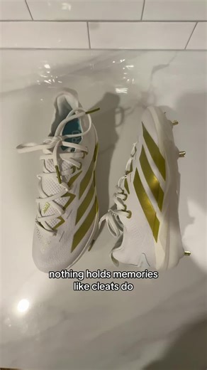 all the memories w those cleats 😭💔🥲#fyppppppppppppppppppppppp #viralllllll #softball #cleats