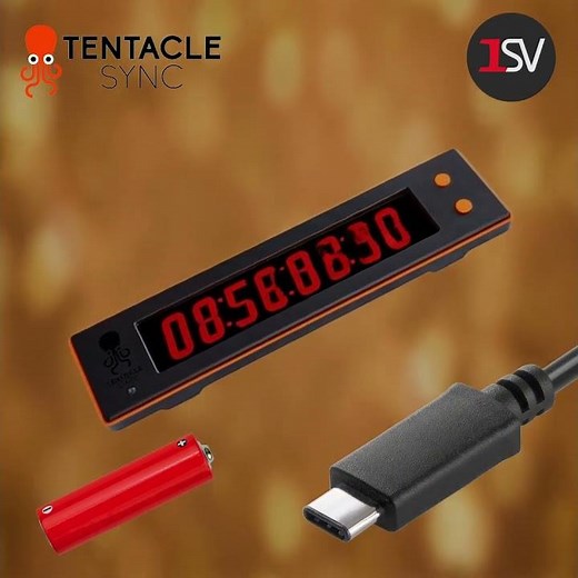 Tentacle Sync Timebar — The Ultimate Multipurpose Timecode Display