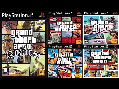 All Grand Theft Auto Games On PS2 | Playstation 2