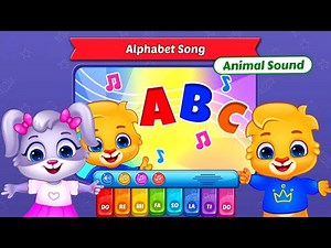 Lucas and Ruby Animal Sounds Song #9 - Alphabet Song | RV AppStudios Games