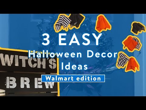 3 Easy, Affordable & Fun Halloween Decor Ideas 🎃