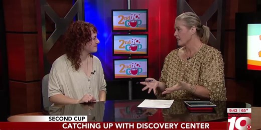 Ali catches up with Don Harrington Discovery Center's Kamden Slough