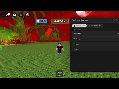 Script seed spawner Grow a Garden (GAG)