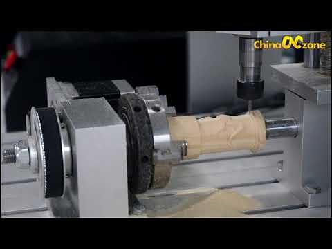 ChinaCNCzone Craftsman CNC Router CNC 3040 4 Axis with 500W Spindle for Wood Carving Review