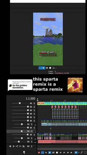 Rushed Golden Dandelion Remix Creation