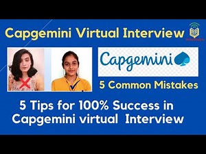 Capgemini : How to Start Interview Preparation | 100% selection, If you follow this 5 points