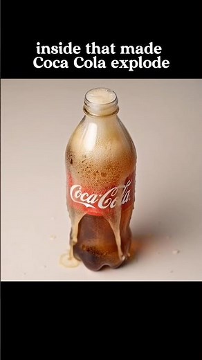 Why Does Mentos Make Coca-Cola Explode? 🤯 Secret Science Revealed! #facts
