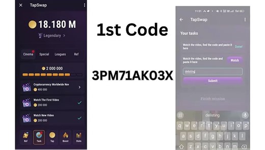 Tapswap Code for Cryptocurrency Worldwide News