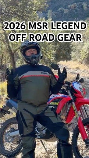 2026 MSR Legend Off Road Gear | Adventure Motorcycle Dual Sport